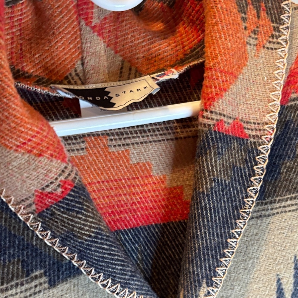 Women's Multicolor Patterned Jacket - image 7